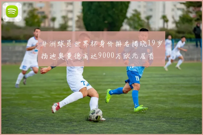 非洲球员世界杯身价排名揭晓19岁扬迪奥曼德高达9000万欧元居首